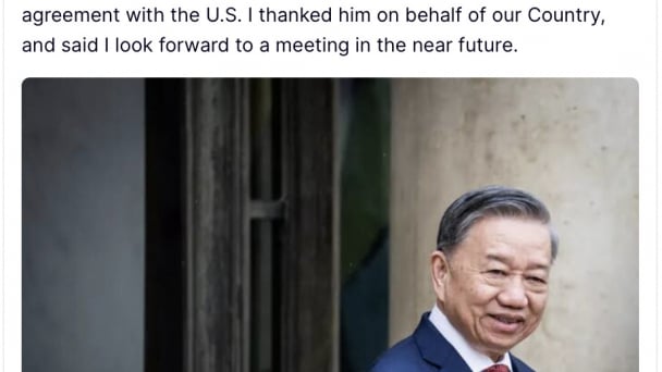Tổng thống Trump tuyên bố ‘có một cuộc điện đàm rất hiệu quả’ với Tổng Bí thư Tô Lâm