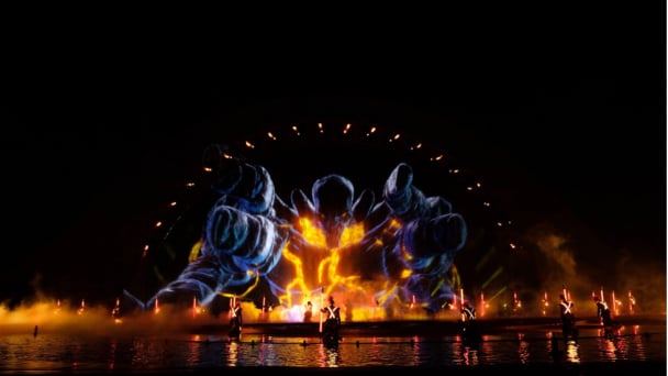 Show diễn Nụ hôn của biển cả tại Phú Quốc xác lập kỷ lục Guinness thế giới