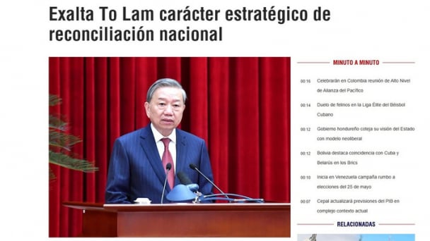 Prensa Latina ca ngợi thông điệp “Dân tộc Việt Nam là một” của Tổng Bí thư Tô Lâm
