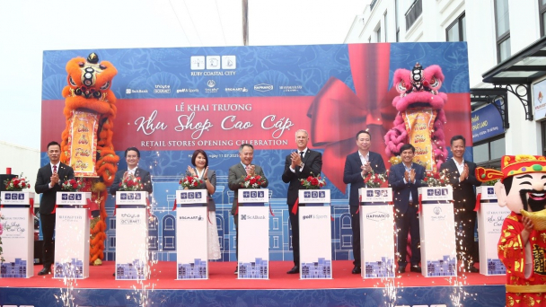 Khai trương khu shop cao cấp tại Ruby Tree Golf Villas: Nâng tầm tiện ích và tiện nghi tại trung tâm Đồ Sơn