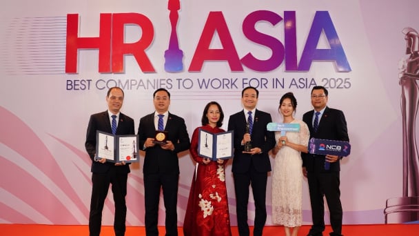 NCB lần thứ 3 được HR Asia Awards vinh danh “Nơi làm việc tốt nhất Châu Á”