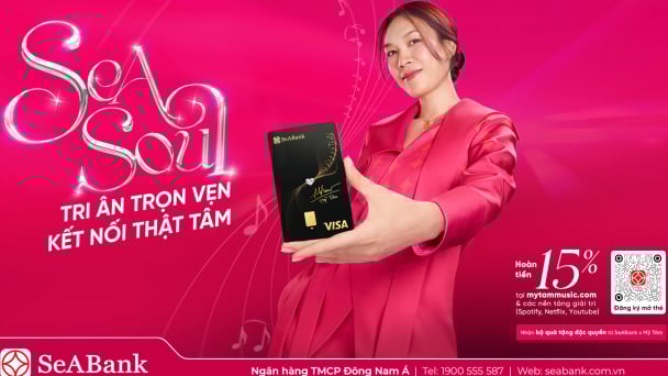 SeABank kết hợp cùng ca sĩ Mỹ Tâm ra mắt thẻ Visa SeASoul 2in1 - Trải nghiệm tài chính đầy cảm xúc