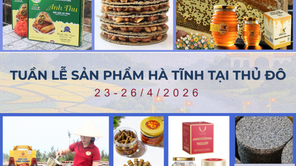 Tuần lễ sản phẩm Hà Tĩnh tại Thủ đô: Các sản phẩm được chuẩn hóa đồng bộ, nâng cao chất lượng