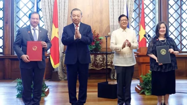 Việt Nam-Philippines nâng cấp quan hệ Đối tác Chiến lược tăng cường