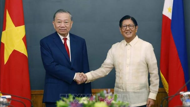 Tổng Bí thư, Chủ tịch nước Tô Lâm hội đàm với Tổng thống Philippines Ferdinand Romualdez Marcos Jr