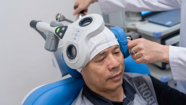 Nhờ được kích thích từ trường xuyên sọ, bệnh nhân mắc zona thoát khỏi ám ảnh đau như điện giật
