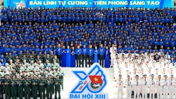 Khai mạc phiên trọng thể Đại hội Đoàn toàn quốc lần thứ XIII