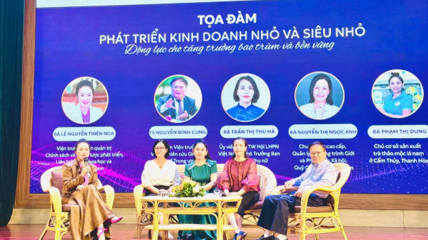 Ứng dụng công nghệ, nâng cao năng lực doanh nghiệp nữ, tạo động lực tăng trưởng bền vững