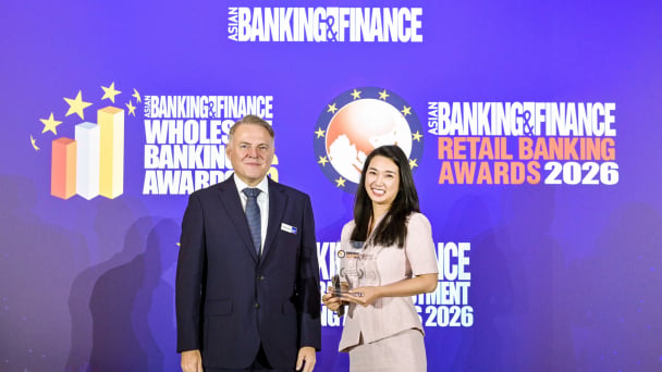 Thẻ NCB Visa Tự Hào được ABF Retail Banking Awards vinh danh “Sáng kiến thẻ tín dụng của năm”
