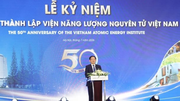 Phó Thủ tướng Hồ Quốc Dũng dự kỷ niệm 50 năm thành lập Viện Năng lượng nguyên tử Việt Nam