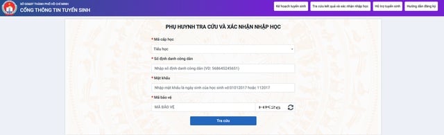TP.HCM: Nộp hồ sơ nhập học lớp 1 và lớp 6 từ ngày 11/7 đến 20/7