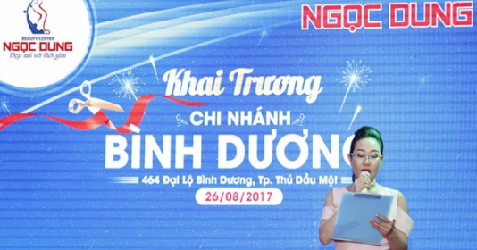 Thẩm mỹ viện Ngọc Dung khai trương chi nhánh thứ 11 tại Bình Dương