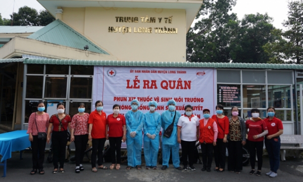 Vedan Việt Nam hỗ trợ công tác phòng chống dịch bệnh tại 125 trường học huyện Long Thành, tỉnh Đồng Nai.
