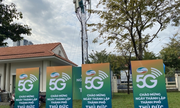 Viettel cung cấp dịch vụ 5G tại thành phố Thủ Đức