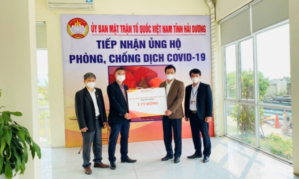 Flamingo Group ủng hộ Hải Dương và Quảng Ninh chống dịch COVID-19