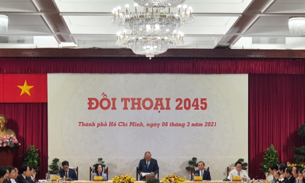 Thủ tướng Nguyễn Xuân Phúc hội thoại với hơn 50 doanh nghiệp hàng đầu Việt Nam