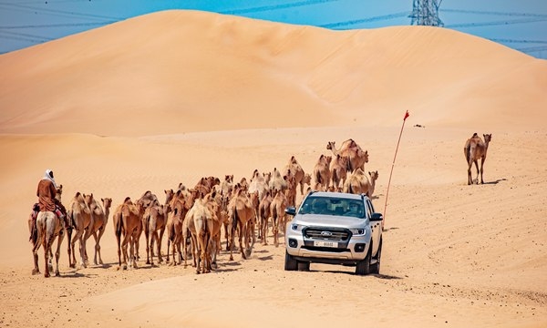 Thử thách Ford Ranger tại một trong những địa điểm nóng nhất hành tinh