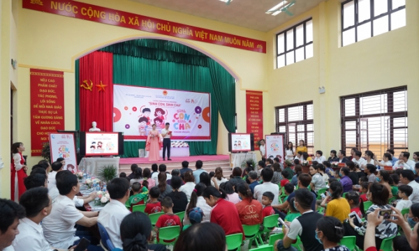 Chương trình giáo dục cộng đồng “Sinh Con, Sinh Cha” đầu tiên năm Tân Sửu tiếp cận hơn 300 phụ huynh và trẻ mầm non tỉnh Bắc Ninh