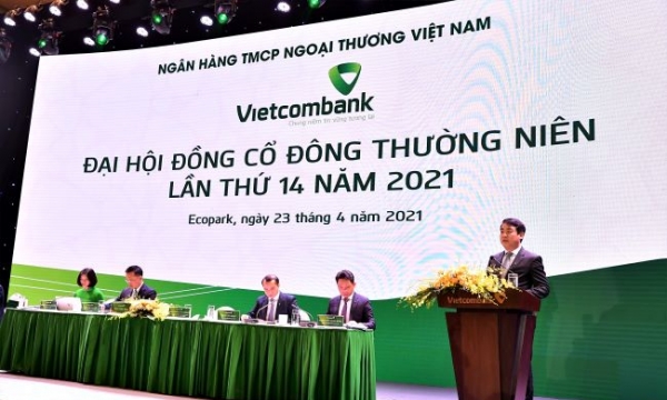 Năm 2021, Vietcombank lên kế hoạch tăng vốn điều lệ lên hơn 50.000 tỷ đồng