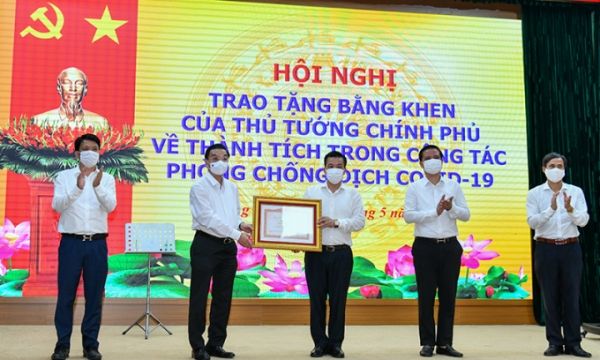 Thủ tướng khen huyện Đông Anh, TP. Hà Nội có thành tích phòng, chống COVID-19