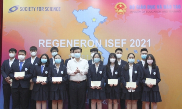 Học sinh Việt Nam đoạt giải ba Hội thi khoa học kỹ thuật quốc tế 2021