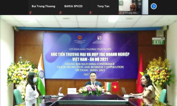 Giao thương trực tuyến – Kênh quan trọng để doanh nghiệp Việt Nam và Ấn Độ kết nối đối tác
