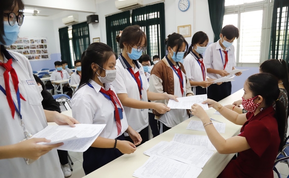 Đề xuất 2 phương án tuyển sinh lớp 10 tại Tp Hồ Chí Minh