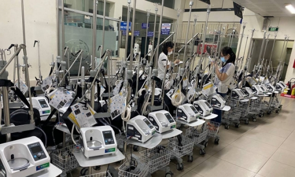 VPBank chi viện khẩn cấp thêm 1.000 máy thở oxy dòng cao  cho “tâm dịch” phía Nam