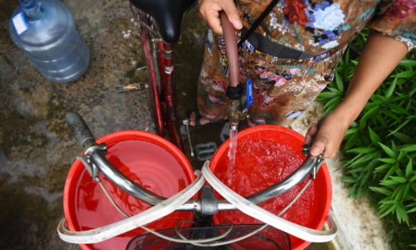 UBND TP Hà Nội đề xuất giảm 15-100% tiền nước cho người dân