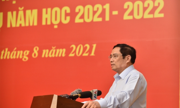 Toàn văn phát biểu của Thủ tướng Phạm Minh Chính tại Hội nghị toàn quốc tổng kết năm học 2020-2021