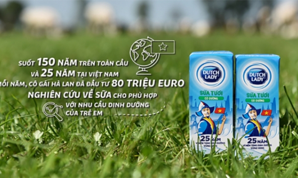 Tập đoàn sở hữu sữa Cô Gái Hà Lan nằm trong top 3 toàn cầu