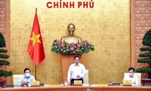 Thủ tướng Phạm Minh Chính: Kiểm soát tốt dịch bệnh là yếu tố quyết định phục hồi kinh tế