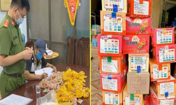 Tiêu hủy hàng nghìn chiếc bánh Trung thu không rõ nguồn gốc tại Bắc Giang