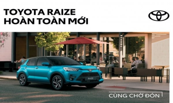 Toyota Raize hoàn toàn mới – mẫu SUV đô thị cỡ nhỏ cho giới trẻ sắp ra mắt tại Việt Nam