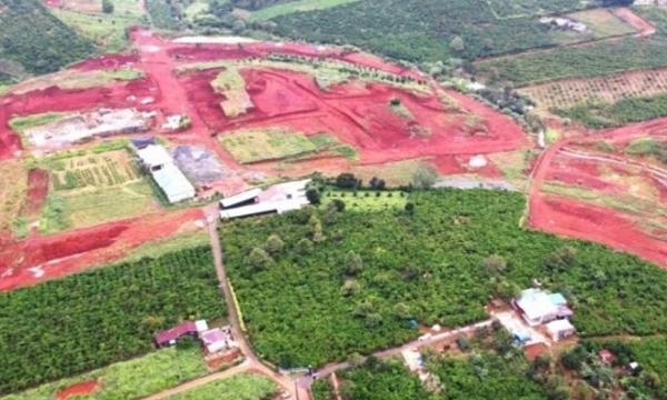 Lâm Đồng: Mạnh tay xử phạt một số chủ đất tại TP Bảo Lộc phân lô, bán nền trái phép