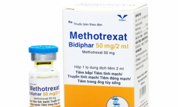 Thu hồi lô Thu hồi lô thuốc Methotrexat Bidiphar không đạt chất lượng