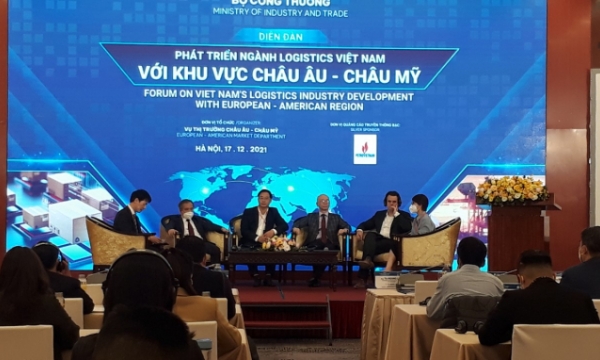 Phát triển ngành logistics Việt Nam với khu vực châu Âu–châu Mỹ