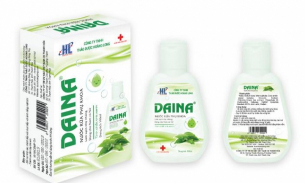Thu hồi sản phẩm nước rửa kém chất lượng của Daina