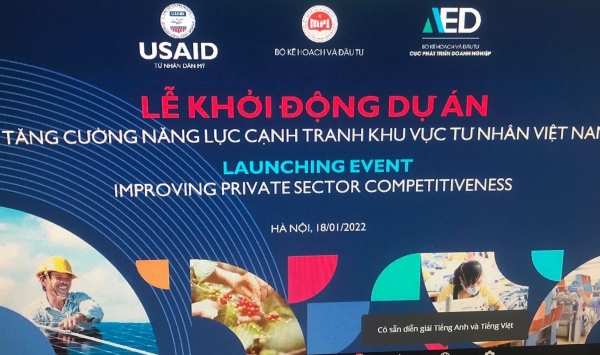 USAID khởi động dự án Tăng cường Năng lực cạnh tranh khu vực tư nhân Việt Nam