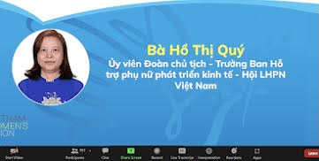 Hơn 1.000 phụ nữ Việt được hỗ trợ nâng cao năng lực thương mại điện tử