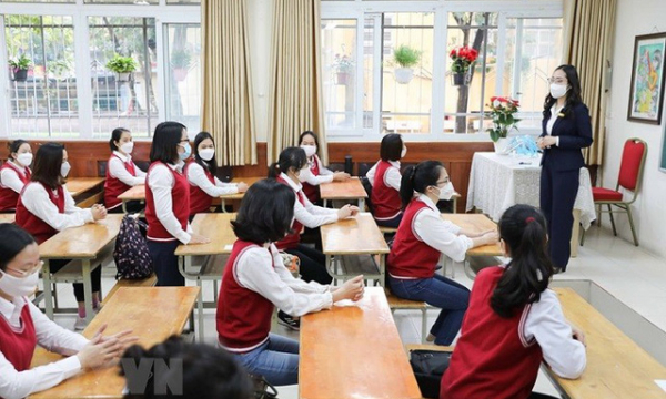 Các trường ở Hà Nội lên phương án dạy học trực tiếp cho học sinh từ lớp 7-12
