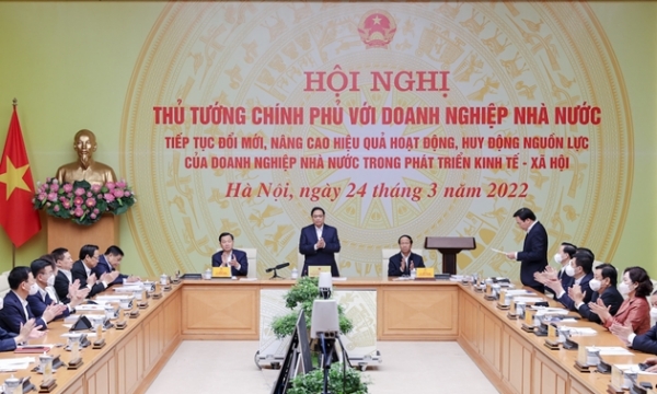 Thủ tướng Phạm Minh Chính: DNNN phải đóng vai trò tiên phong trong đổi mới, sáng tạo, phát triển khoa học công nghệ