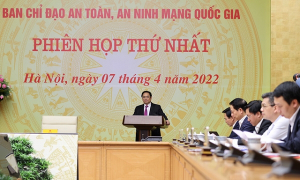 Thủ tướng Phạm Minh Chính: Chủ động bảo vệ chủ quyền quốc gia trên không gian mạng