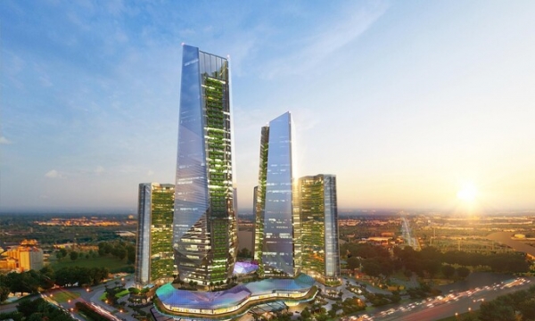 Sắp xuất hiện tổ hợp Trung tâm tài chính - Thương mại - Dịch vụ 4.0 đầu tiên tại Hà Nội