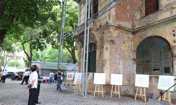 Hà Nội bảo tồn biệt thự Pháp cổ để làm trung tâm văn hóa