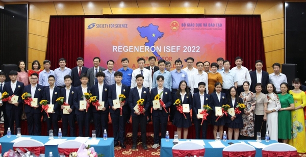 13 học sinh Việt Nam tham gia Hội thi Khoa học kỹ thuật quốc tế 2022
