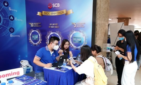 SCB đồng hành cùng 'Ngày hội tuyển dụng Ngân hàng - Chứng khoán'