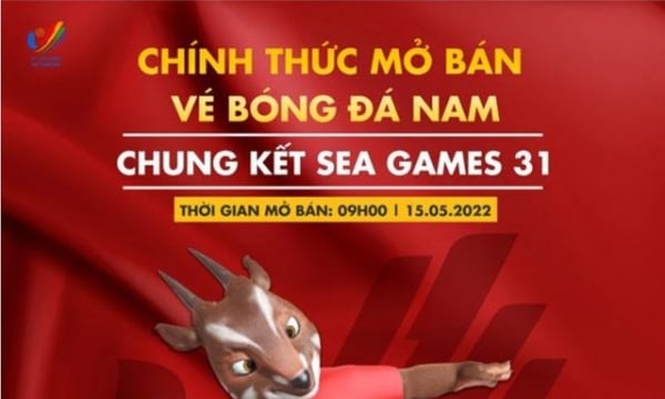 Vé chung kết bóng đá nam SEA Games 31 chính thức được mở bán