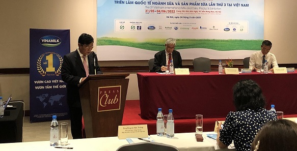 200 gian hàng tham dự Triển lãm Quốc tế ngành Sữa và sản phẩm Sữa lần thứ 3 tại Việt Nam - VIETNAM DAIRY 2022