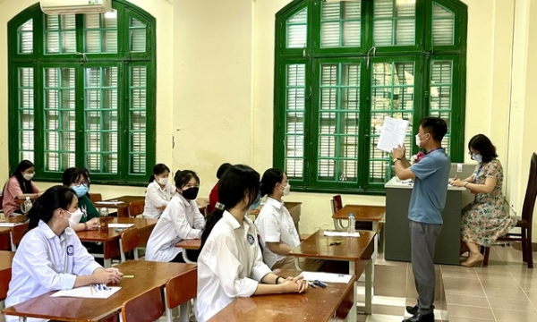 Hơn 106.000 thí sinh tại Thủ đô Hà Nội bước vào kỳ thi lớp 10 THPT công lập